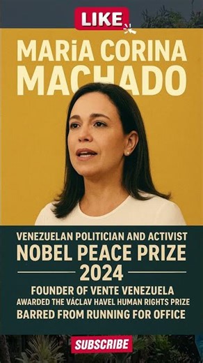 The Nobel-Worthy Woman Standing Up to Venezuela’s Regime!