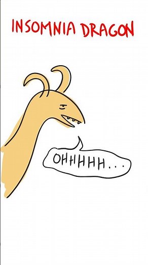 Insomnia dragon🐉🛏️✨#dnd #dragon #insomnia #sleep #animation