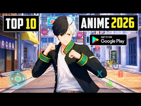 Top 10 High Graphics Anime Games On Android In 2026 | Popular Anime |(MULTIPLAYER)