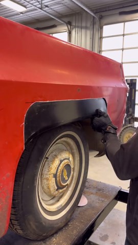 DW Dick on Instagram: "C10 Short Bed conversion: RUST REPAIR continues. New panel fits like a glove! A few more “prep” steps before we weld it in 🙌👊 #c10 #squarebody #deadwood"