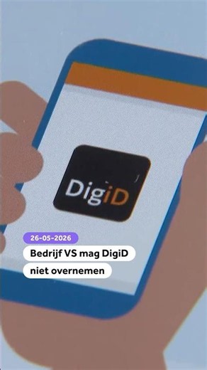 Bedrijf VS mag DigiD niet overnemen
