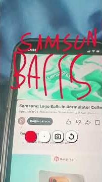 Samsung logo balls g major in 4ormulator