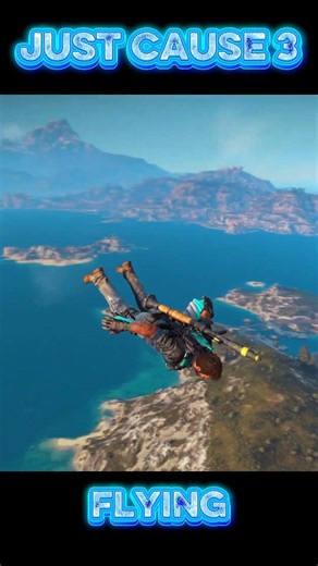 JUST CAUSE 3┃FLYING #shorts #justcause3 #gaming #shortvideo #games