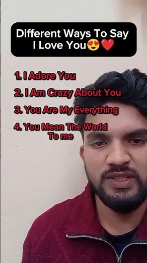 Romantic Ways to Say "I Love You" Without Saying It | Different ways to say I Love You