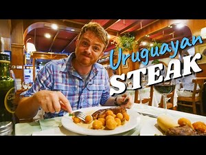 Travelling to MONTEVIDEO, Uruguay 🎬🇺🇾 + Trying URUGUAYAN STEAK 🍽️🥩 + Tannat Wine in the Capital! 🍇🥂