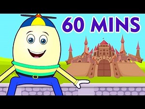 Humpty Dumpty | Nursery Rhymes | 60 Minutes Compilation from Nellie & Ned