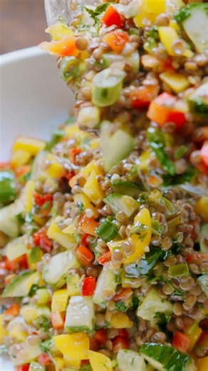 730K views · 8.7K reactions | Mediterranean Diet Lentil Salad: https://themeddish.com/Lentil-Salad | The Mediterranean Dish | Facebook