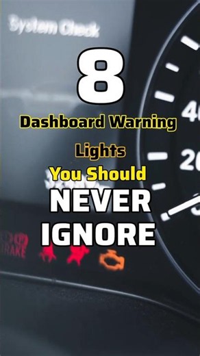 Dashboard Lights Explained