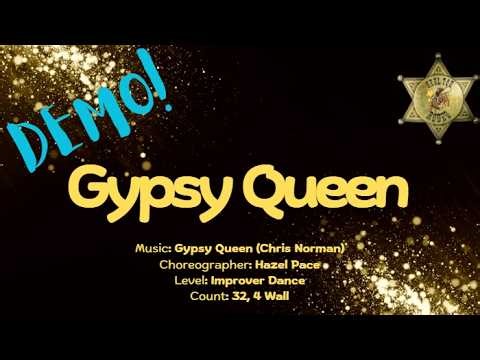 Gypsy Queen - Line Dance Demo
