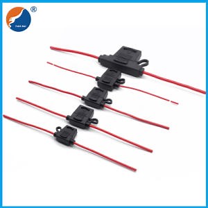[Hot Item] 32V DC Inline Automobile Car Automotive Auto Blade Fuse Box Holder