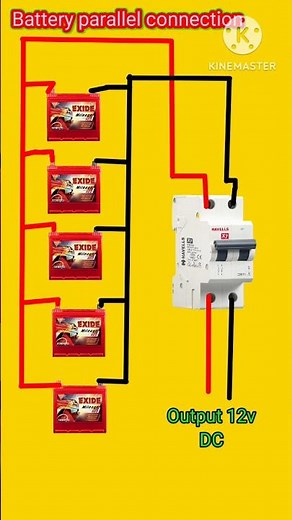 Battery parrellel and series connection /how to connection