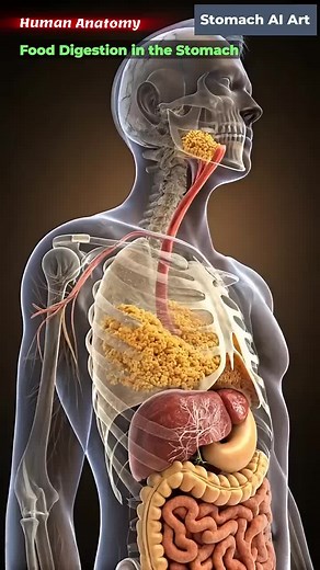 Food Digestion Animation: Understanding the Stomach