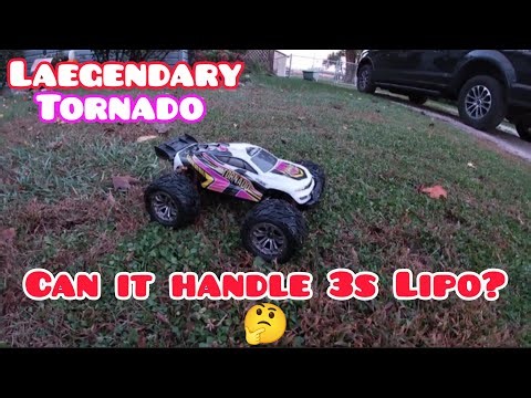 Can this Brushed RC Car handle 3s Lipo Battery?