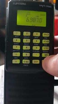 Yupiteru MVT-7100 - How to use the DELAY function #yupiteru #scanner