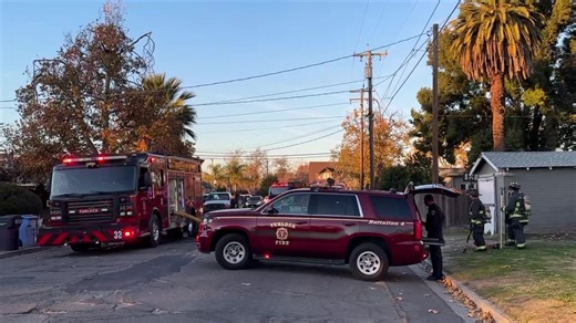 Fire Advisory: Working Structure Fire on Farr Street At about 3:56pm, Turlock Fire responded to a potential structure fire at a residence in the 100 block of Farr Street. When firefighters arrived on scene, they found an attic fire above a ceiling fan in the living room and upgraded the incident to a working structure fire. Additional Turlock Fire crews, along with Modesto Fire, Stanislaus Regional Fire Investigation Unit, and American Medical Response responded. Firefighters are currently worki