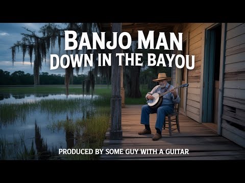Banjo Man Down in the Bayou