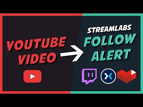 Follow Alerts from a Youtube video | Twitch | Youtube Gaming | Mixer