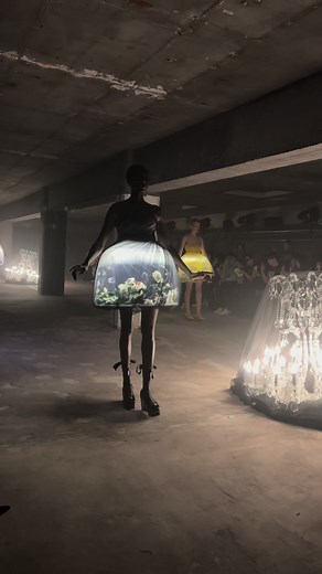 Butterfly effect at UNDERCOVER SS24 🦋 #DazedFashionTV #TikTokFashion #ParisFashionWeek #Runway #Undercover #SS24