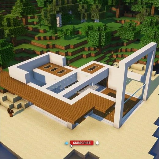 Beach House in Minecraft