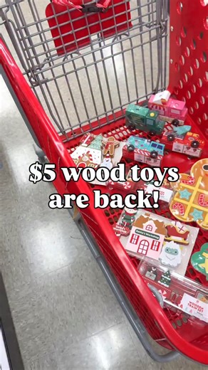 Okay but why are the $5 wooden toys in the dollar spot this cute 😭🎄 Tag a mama who needs to make a Target run asap or comment TOYS & I’ll send you the links! #paidlink #target #targetstyle #targetbullseyesplayground #targettherapy #targetfinds #targetdollarspot #targetdeals #targetrun #holidayfinds #momhacks #holidaygifting #christmasfinds | targettherapy