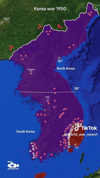 Guerre de Corée : Conflit entre le Nord et le Sud