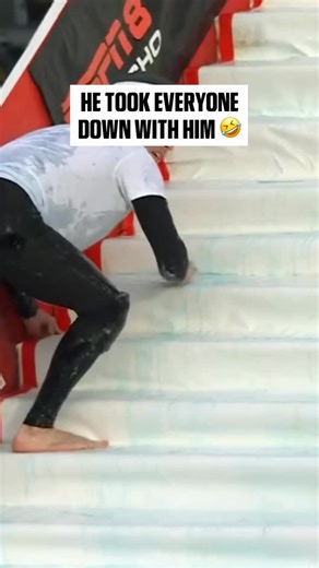 Get Slippery Stairs in the Olympics 🔥😂 | SportsCenter