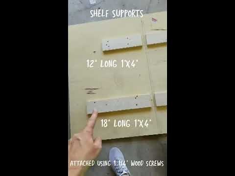 DIY CRAFT DISPLAY: FOLDING CHECK-OUT STAND