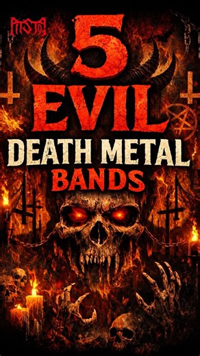 5 Evil Death Metal Bands ☠️