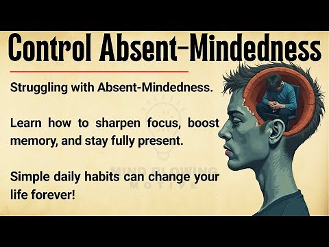 🧠 How to Control Absent-Mindedness: 15 Powerful Ways to Train Your Brain to Stay Present & Focused🔥