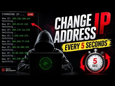 Change IP Address Every 5 Seconds Using Tor Service | Kali Linux