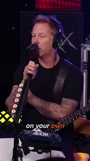 James Hetfield Fired His Entire First Band In Late 70's... #musicedit #metal #metallica