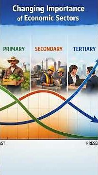 Economic Sectors Explained: How Primary, Secondary and Tertiary Industries Change Over Time.