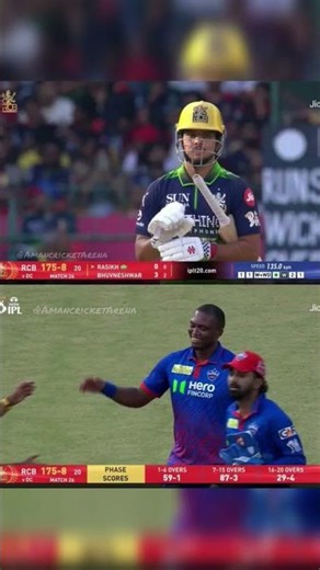 RCB vs DC: Innings Summary and Phase Analysis# ipl # sports # cricket