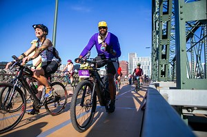 Some Portland freeways, bridges will close to auto traffic during Sunday morning’s Bridge Pedal