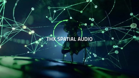 Razer Kraken V3 Wired USB Gaming Headset: Triforce Titanium 50mm Drivers - THX Spatial Audio - Chroma RGB Lighting - Hybrid Fabric & Leatherette Memory Foam Cushions - Detachable HyperClear Mic