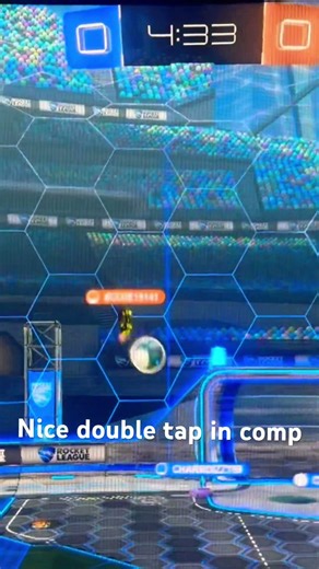 Crazy double tap in comp!!!#rocketleague #rl #doubletouch #viral #foryoupage #gaming #clips