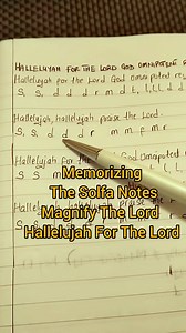 Memorizing The Solfa Note, Episode 8: Hallelujah For The Lord Piano Tutorial/Solfa Notes And lyrics. #hymn #worship #raggae #piano #christian #solfanotes #keyboard #pianotutorial #hiddentreasuresounds | HiddenTreasure Sounds