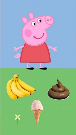 Guess Favorite Food Of Peppa Pig #peppapig Peppa Pig Fun Game