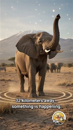 Elephants Can Feel Earthquakes 32km Away, Through Their Feet 🐘🌍