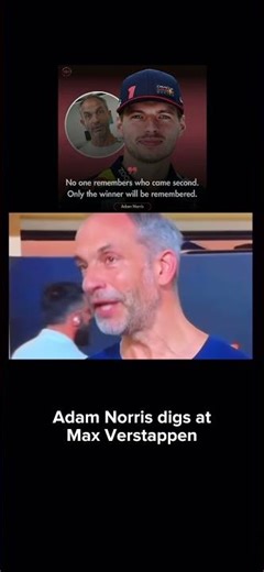 Norris stings Verstappen #f1 #formulaone #norris #verstappen