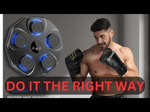 UNLEASH YOUR INNER CHAMPION WITH THE MUSIC BOXING MACHINE! 🥊🎵