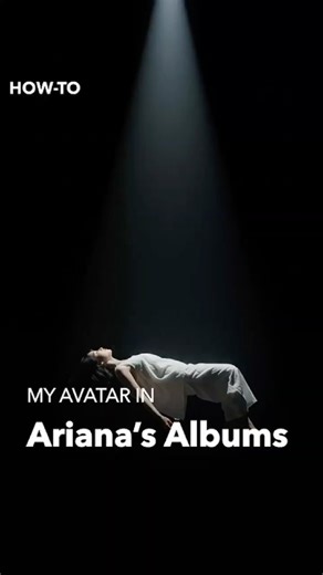 How to make my avatar in Ariana Grande’s Albums 🧐 #geminiprompt