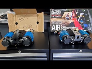 Real ARB On-Board Twin Air Compressor Vs. Knock Off - Comparison (CKMTA12)