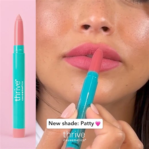 8.5K views · 2.9K reactions | Introducing the EmpowerMatte™ Precision Lipstick Crayon! A 2-in-1 lipstick liner with bold color that lasts all day✨ | Thrive Causemetics | Facebook