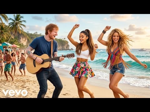 Ed Sheeran Ft Ariana Grande & Shakira - Show Me Dance (Official Music Video)