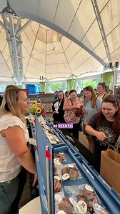 208K views · 7.2K reactions | Come along for a little peek behind the scenes of my first market of 2025! From baking to setup to sellout—it was a whirlwind day I’ll never forget. Thank you for the love, the laughs, and the cookie chaos Catch me back at the Matiowski Market on August 6th! #bakedbythelake #homebaker #homebakery #cottagefoodbaker #kenora #farmersmarket #cookies #gourmetcookies #stuffedcookies #lotw #nwontario | Baked By The Lake | Facebook