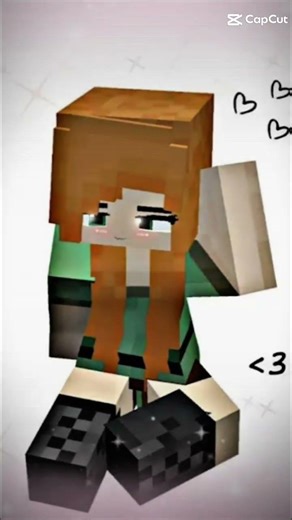 alex x herobrine #minecraft #edit