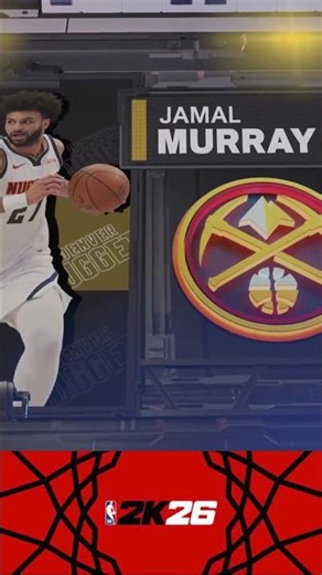 Jamal Murray Coast to Coast! INSANE Dunk vs Rockets | DEN vs HOU | NBA 2K26 PS5 4K"