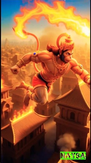🔥 जब हनुमान ने लंका जला दी | #Shorts #Hanuman