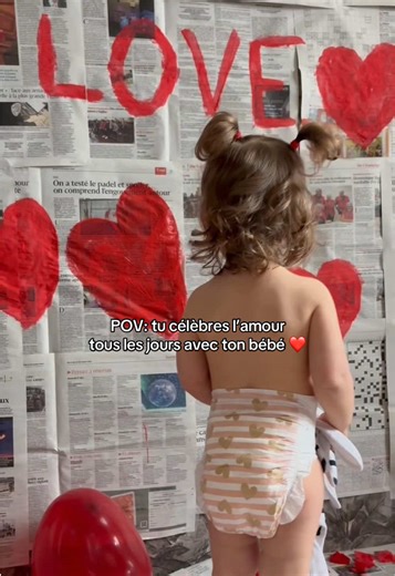 Brigitte, la couche qui dit je t’aime depuis 2018 💕 #love #diapers #valentinesday #babylove #cute